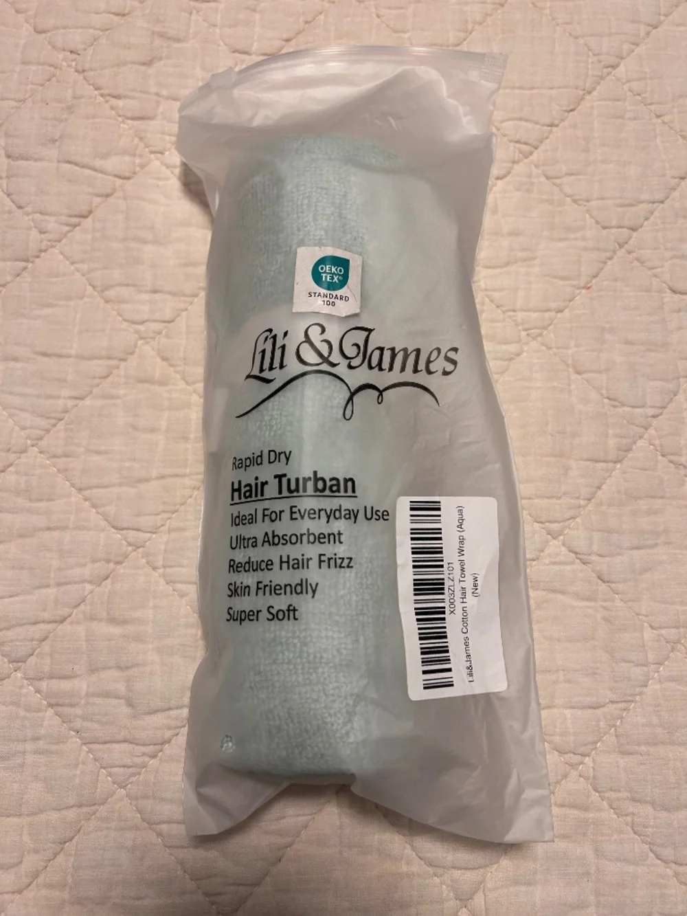 Lili & James hair towel